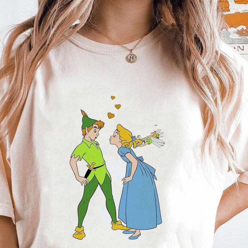 Peter Pan And Wendy Darling Kiss Disney Vuitino Merch